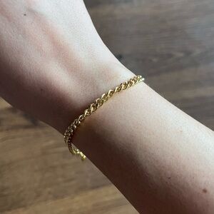 NWT Modu Atelier Gold Chain Bracelet